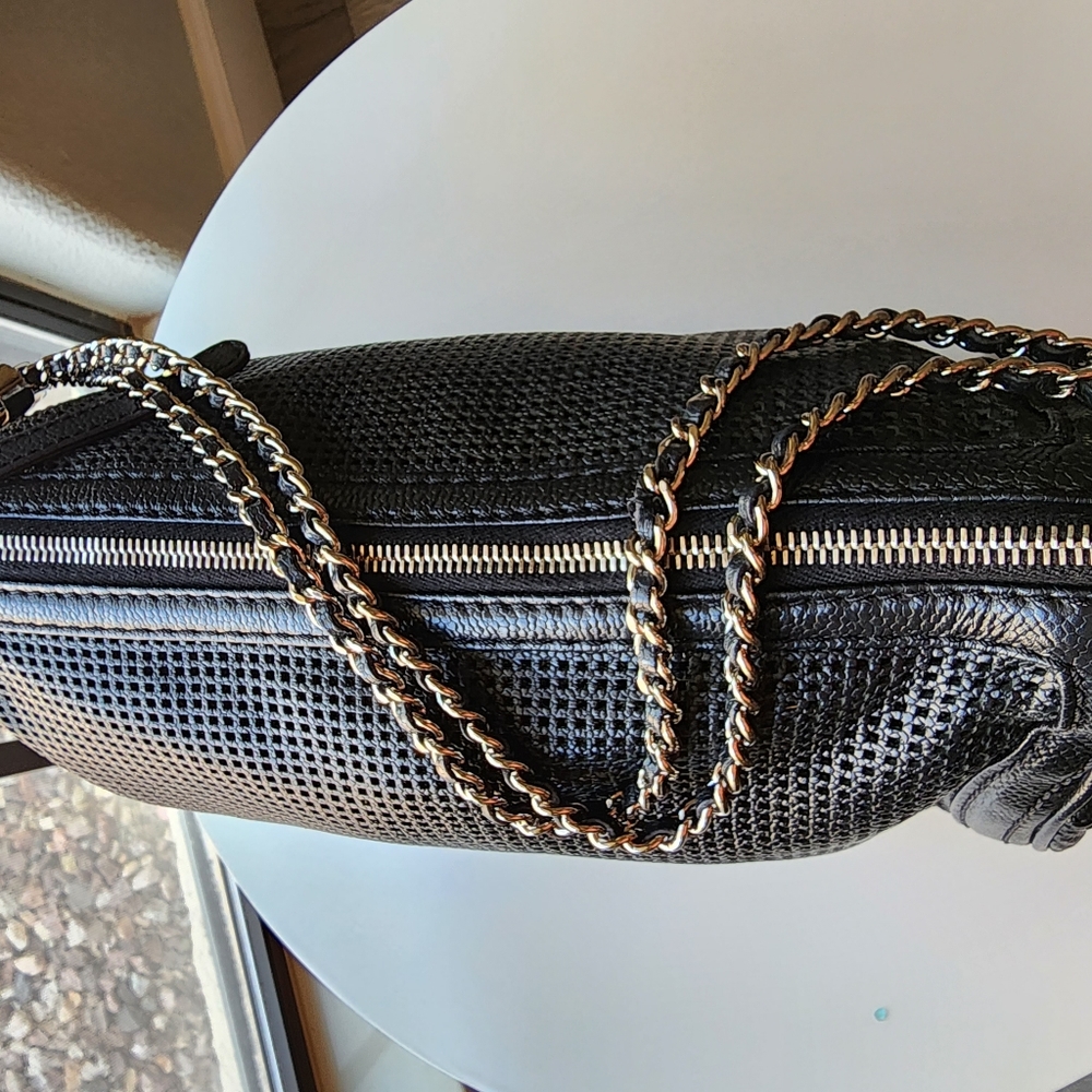 Chanel Perforated Pulley Shoulder Bag - Picture 9 of 16